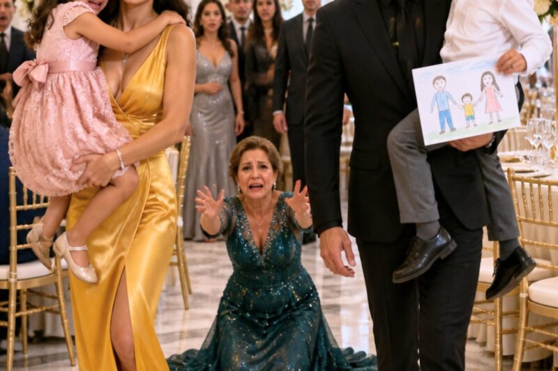 I Paid for Every Detail of My Mother’s 70th Birthday Party. Then, in Front of Hundreds of Guests, My Family Ordered My Children to Sit Beside Decorative Plants and Told Them, “That’s Where They Belong.” I Stayed Calm, Signed One Final Document, and Triggered a Chain of Events That Exposed a Secret They Had Hidden for Decades.